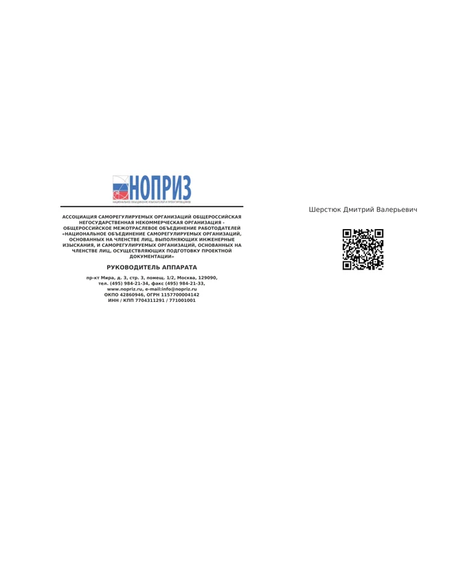 Руководитель проектной группы